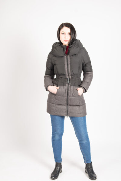 Down Filled Hooded Puffer Coat